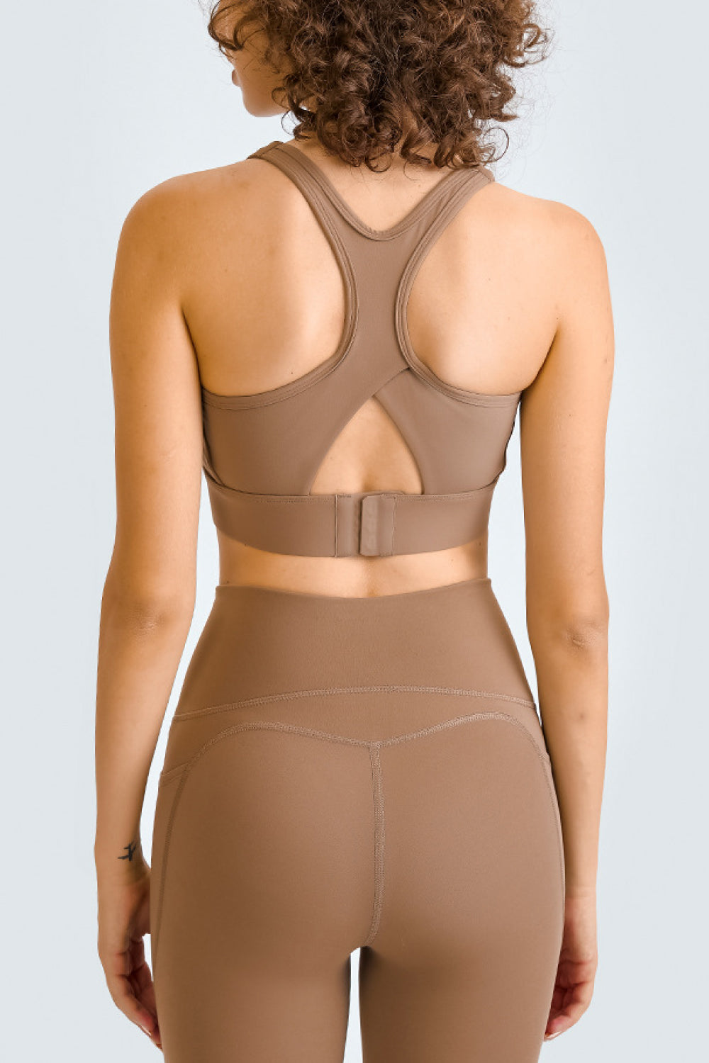 Millennia Cross Back Yoga Crop Top