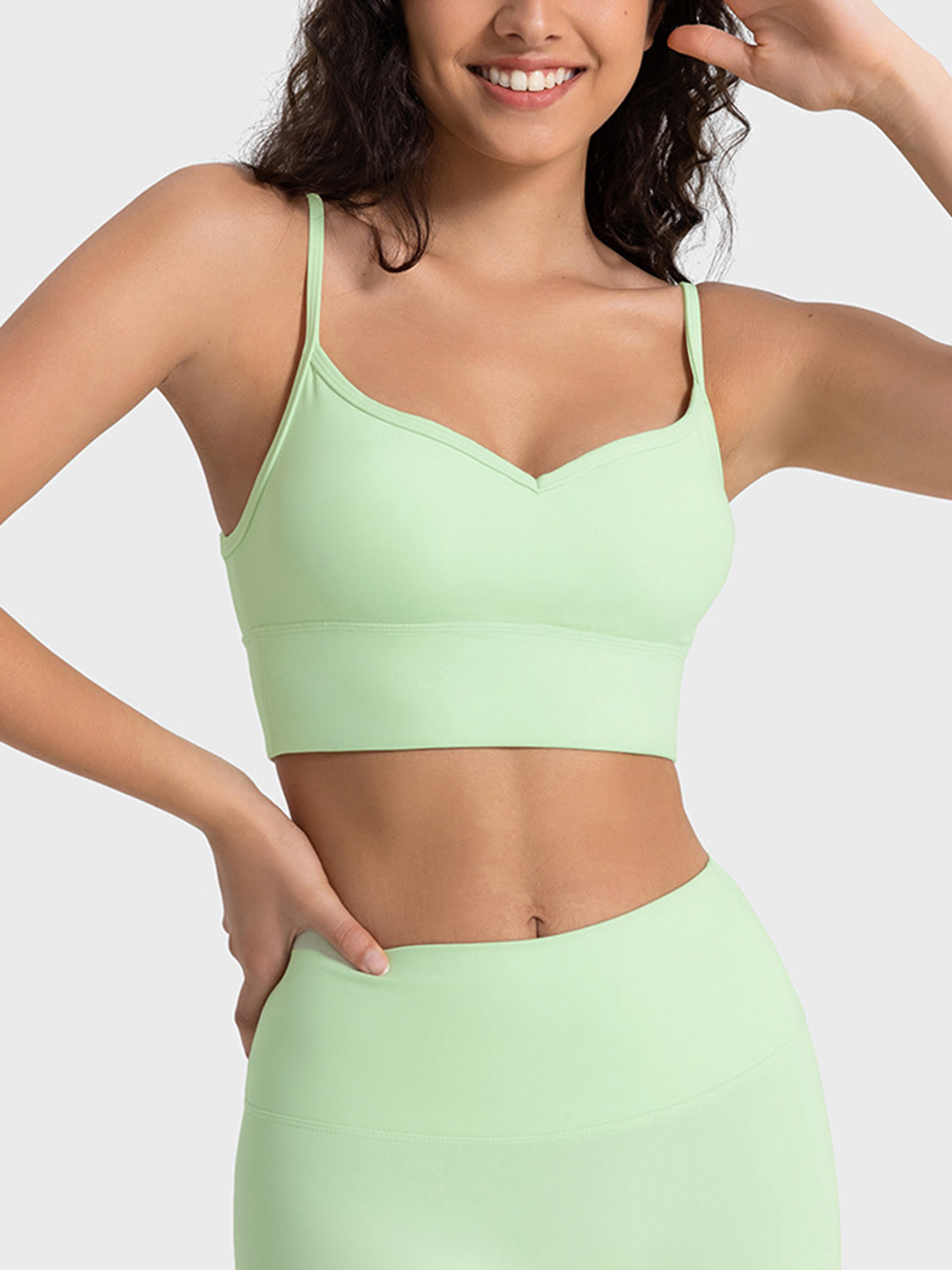 Millennia Spaghetti Strap Sport Bra