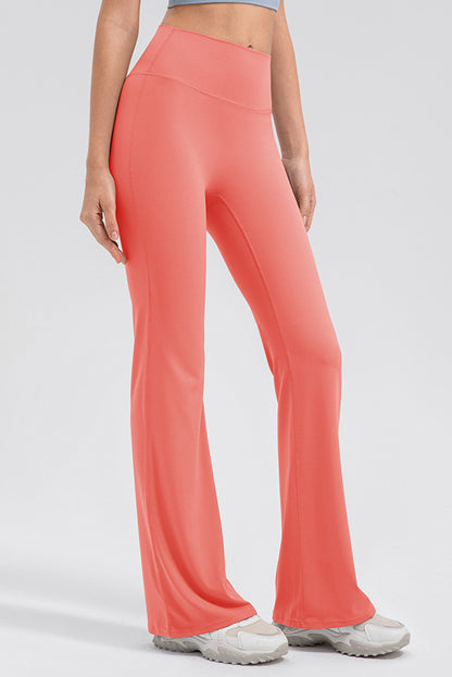 High Waist Straight Active Pants